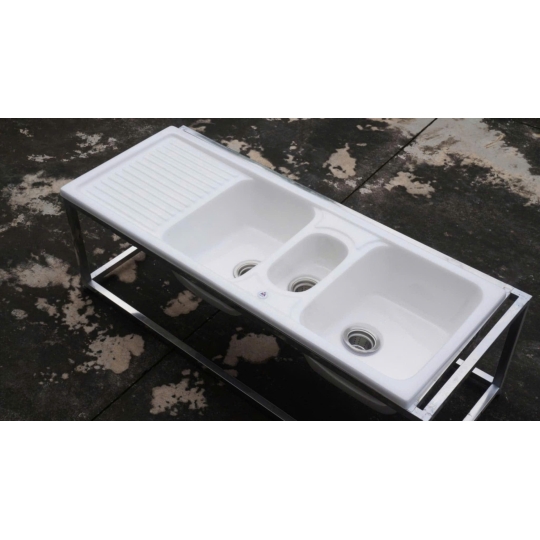 Chậu Rửa Vida 3Ngăn – Giải Pháp Thông Minh Cho Bếp Hiện Đại S3N-01