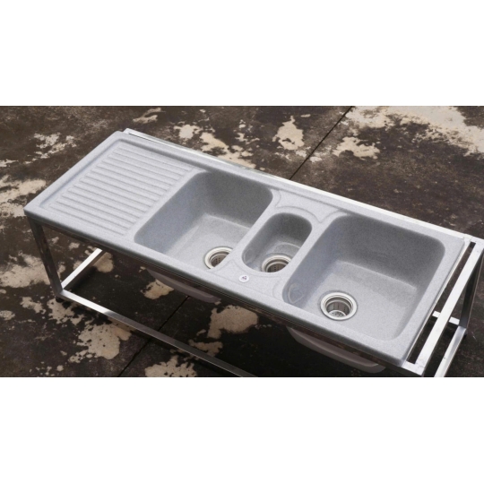 Chậu Rửa Vida 3Ngăn – Giải Pháp Thông Minh Cho Bếp Hiện Đại S3N-01