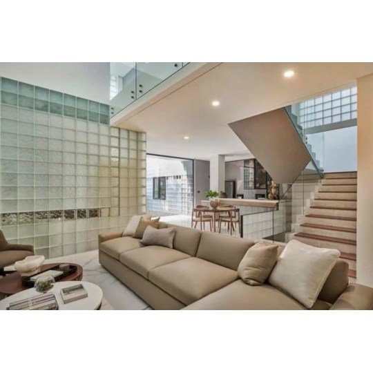 Gạch Kính Lấy Sáng Vân Mây