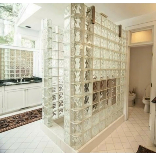 Gạch Kính Lấy Sáng Vân Mây