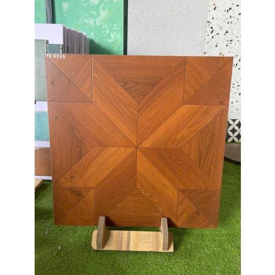 🪵 Gạch vân gỗ City Walnut 60x60cm YS 6965  – Tinh tế trong từng nhịp sống