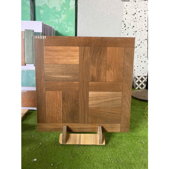 🌿 Gạch vân gỗ Frost Oak 60x60 YS 6977 – Ấm áp giữa sắc lạnh Bắc Âu