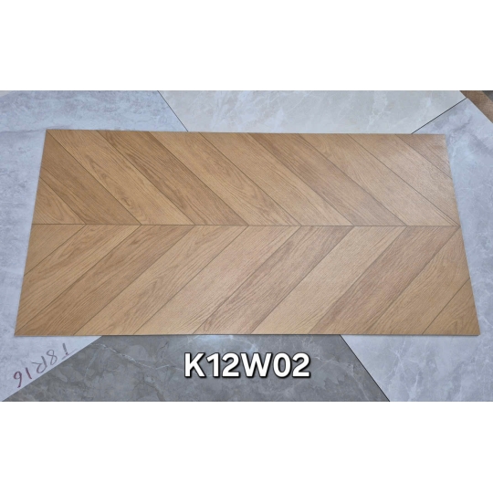 Gạch vân gỗ Antique Walnut 60x120cm K12W02  – Cổ điển sang trọng, chuẩn Indochine