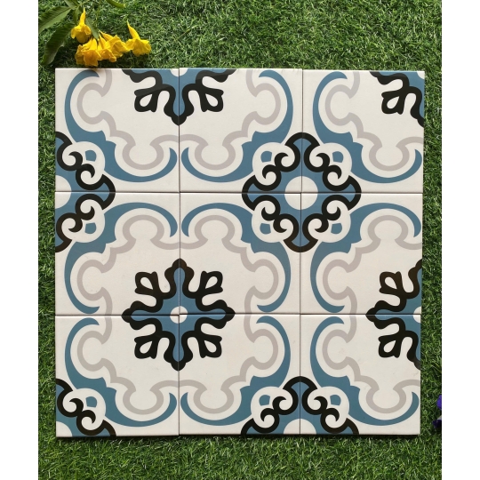 Gạch bông truyền thống 200x200mm GB 156