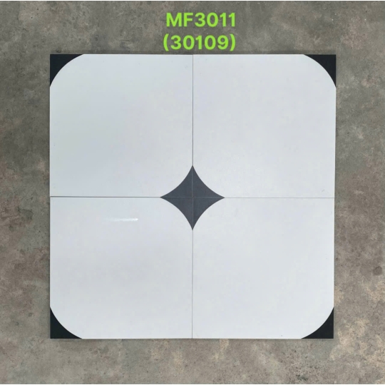 🎨 GẠCH BÔNG TỐI GIẢN 300x300mm MF3011 