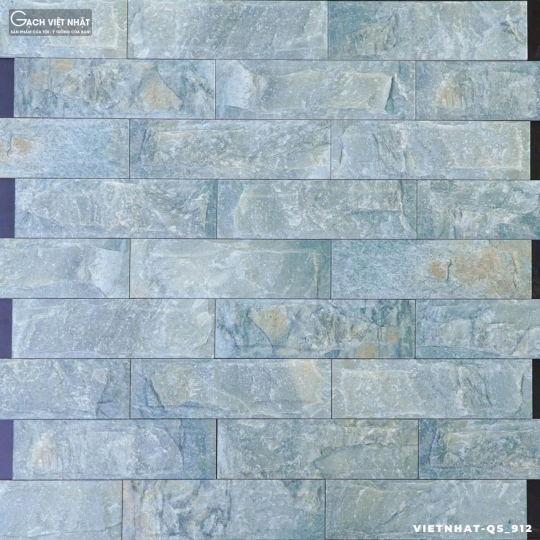 Gạch Thẻ Giả Đá 9x30cm Việt Nhật Ốp Tường Rào Mới Nhất