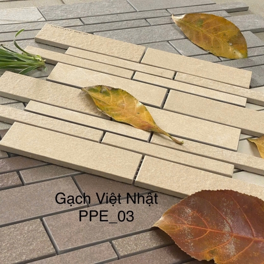 Gạch Vỉ Ốp Mặt Tiền Cao Cấp PPE- Gạch Việt Nhật