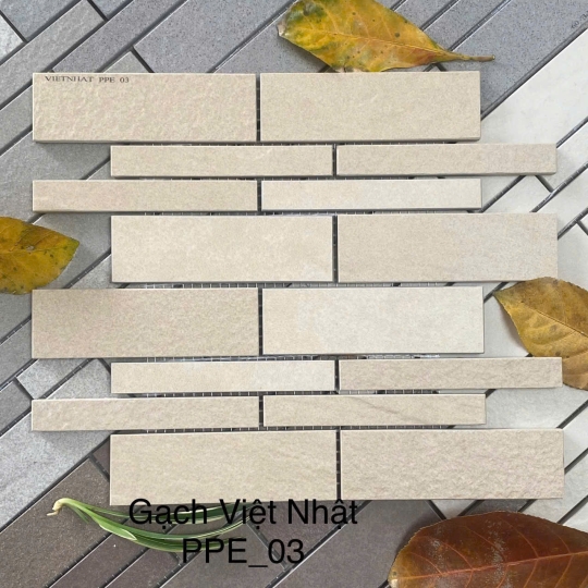 Gạch Vỉ Ốp Mặt Tiền Cao Cấp PPE- Gạch Việt Nhật