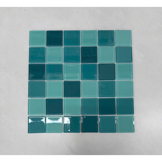 Gạch Mosaic 300x300mm Xanh Biển Ngọc – Thanh Lọc Không Gian Sống