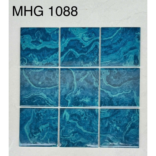 🌊 Gạch Gốm Mosaic MHG1088 – Hiệu Ứng Vân Nước Đại Dương BHHOMETILES