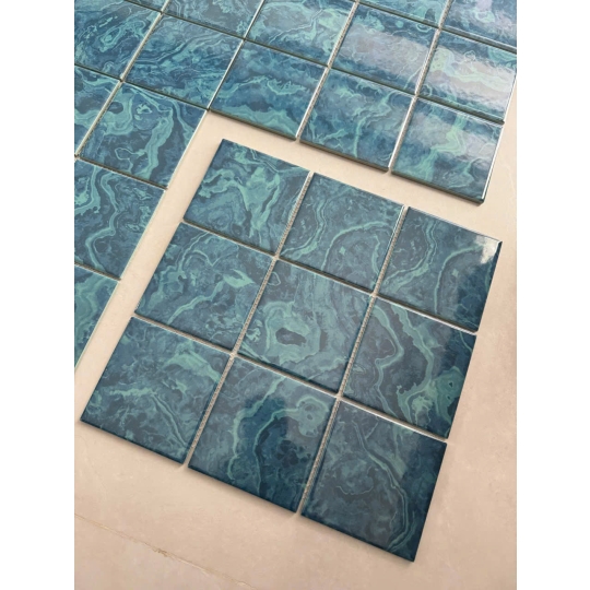 🌊 Gạch Gốm Mosaic MHG1088 – Hiệu Ứng Vân Nước Đại Dương BHHOMETILES