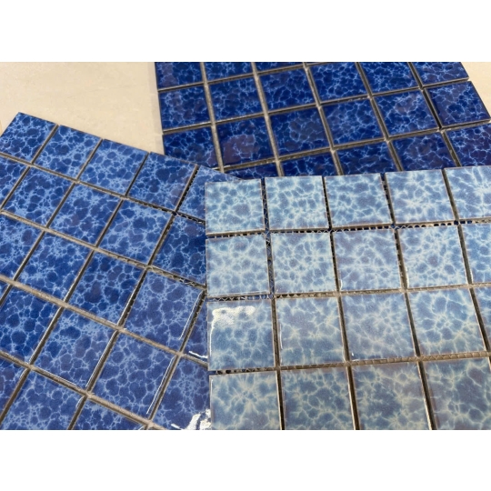 🌊 Bộ Sưu Tập Gạch Gốm Mosaic Hồ Bơi – Xanh Lam Tinh Khiết BHHOMETILES