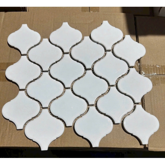 ✨ Gạch Mosaic Gốm MHG 869 – Hơi Thở Cổ Điển, Sắc Trắng Thanh Lịch BHHOMETILES