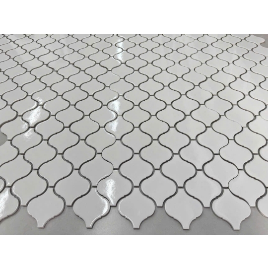 ✨ Gạch Mosaic Gốm MHG 869 – Hơi Thở Cổ Điển, Sắc Trắng Thanh Lịch BHHOMETILES