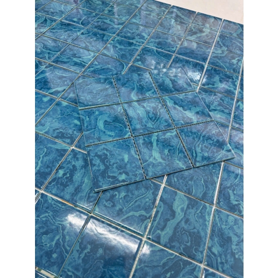 🌊 Gạch Gốm Mosaic MHG1088 – Hiệu Ứng Vân Nước Đại Dương BHHOMETILES