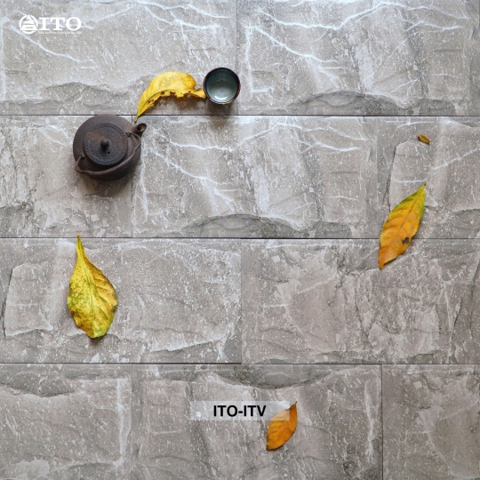 Gạch 𝗜𝗧𝗢 20x40cm  𝗜𝗧𝗩 208 – Gạch Giả Đá Tone Xám Mang Vẻ Đẹp Kiến Trúc Hiện Đại ✨