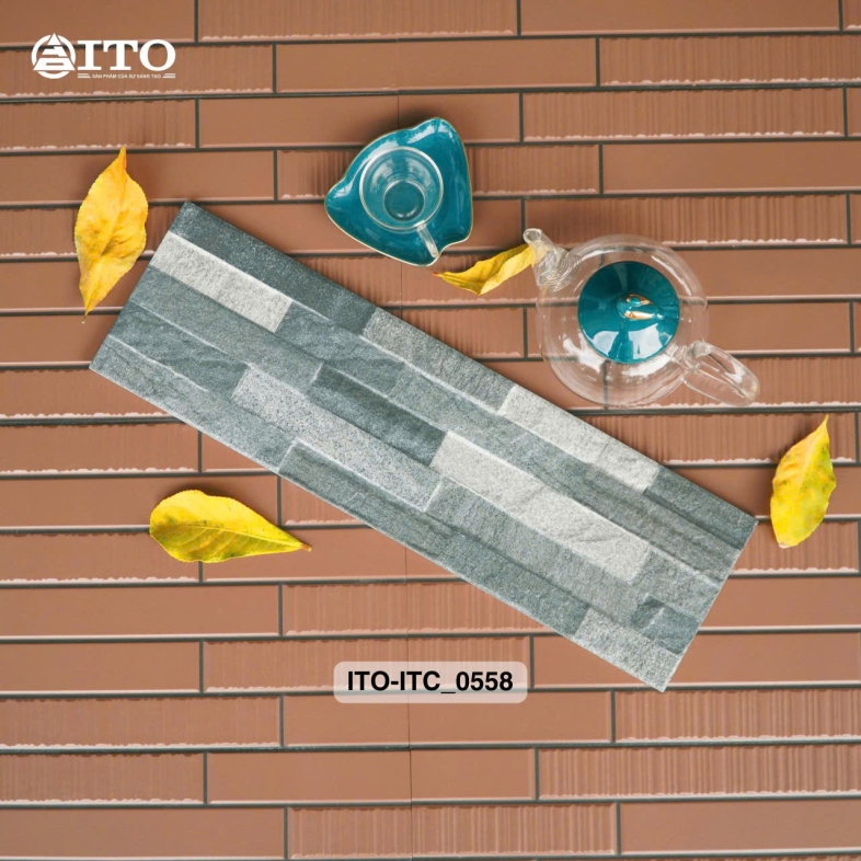 🪨 Gạch ITO 15x50cm | ITO-ITC_0558 Vân đá cao cấp