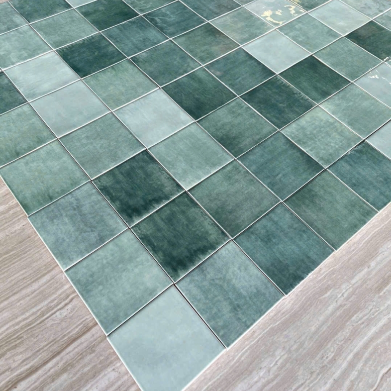 GẠCH THẺ 10×10CM BHHOMETILES – MỘT MẢNG XANH, ĐỦ ĐỂ KHÔNG GIAN KHÁC ĐI