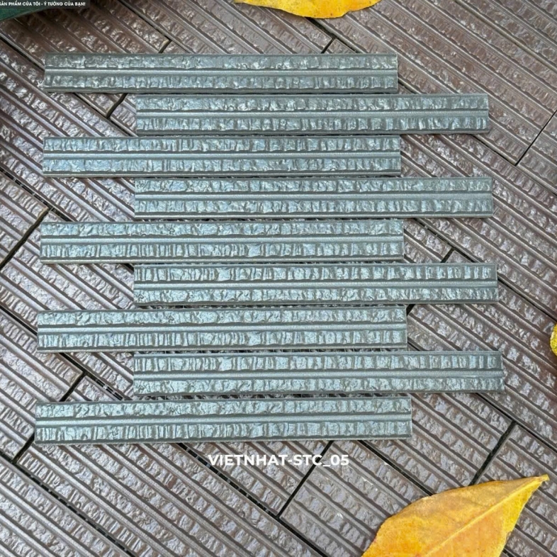 Gạch Đũa Giả Cổ Vân Đá 268x245mm STC 05