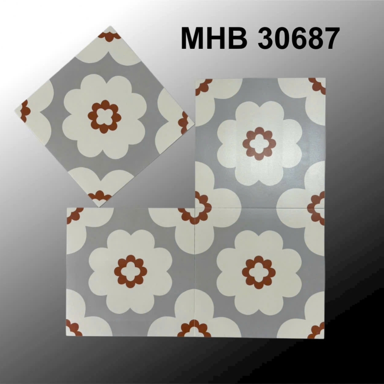 GẠCH BÔNG CỔ ĐIỂN GB 30687