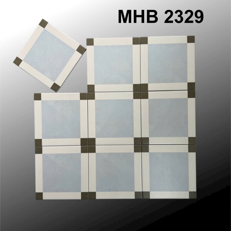 Gạch Bông Porcelain Cổ Điển 200x200 – Màu Sắc Bền Đẹp GB 2329