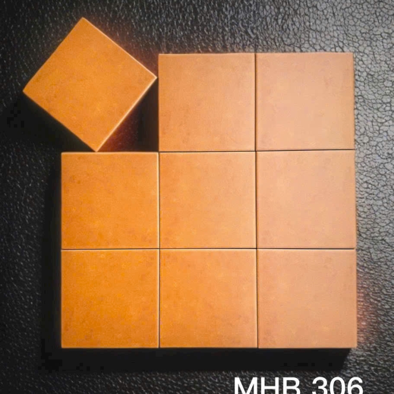Gạch bông vàng đất 200x200mm GB 306