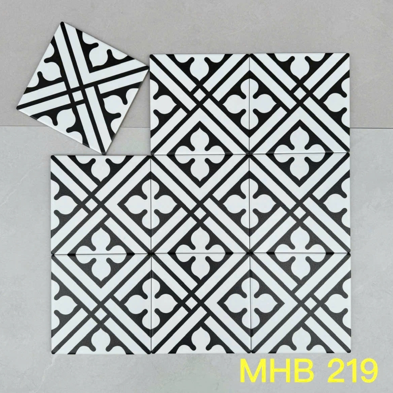 Hoa văn phong cách Morocco 200x200mm GB 219