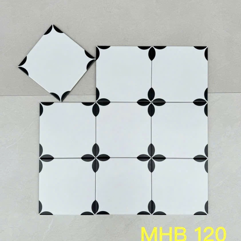 Hoa văn phong cách Nhật Bản 200x200mm GB 120