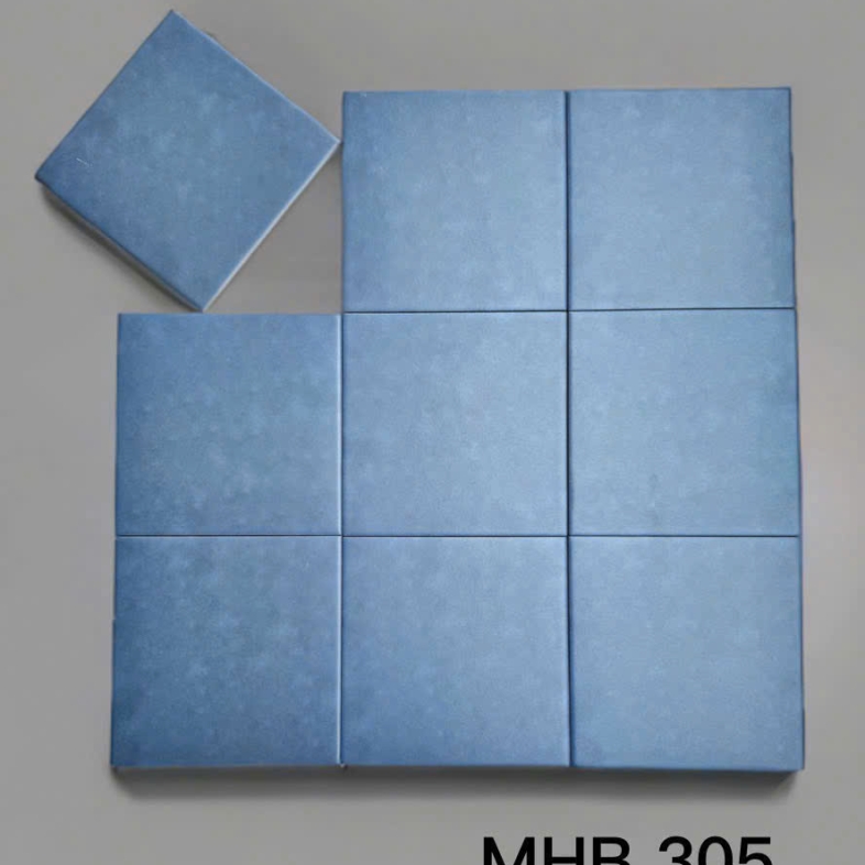 Gạch bông 200x200 – Hoa văn xanh biển GB 305