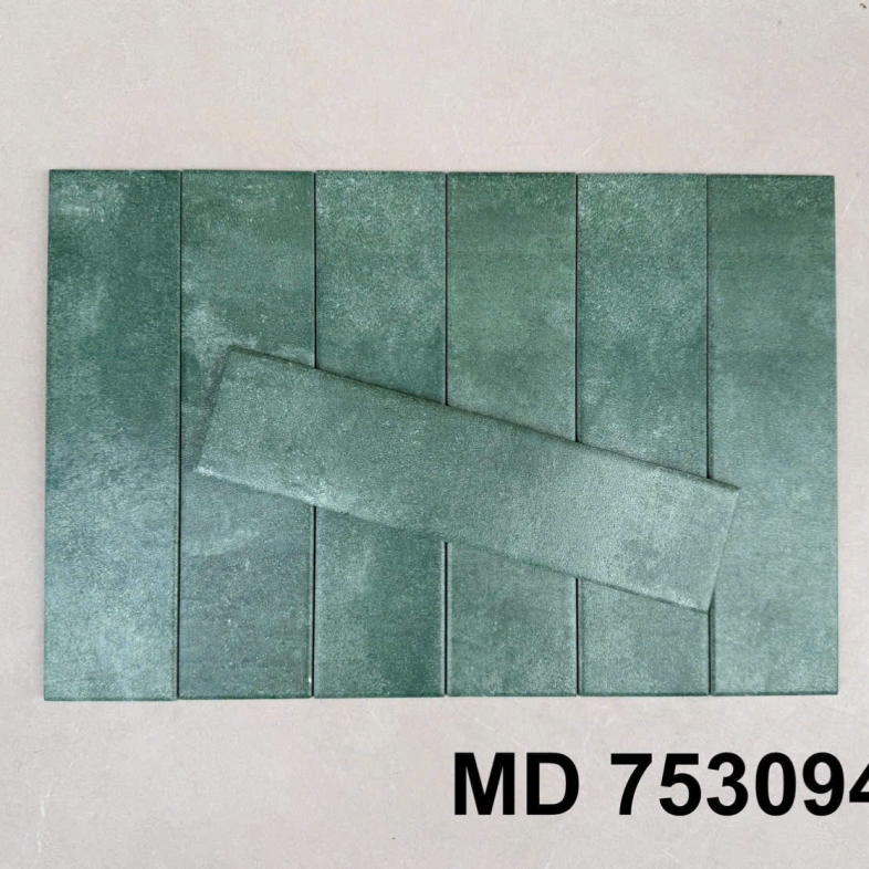 Gạch Thẻ Màu Xanh Xám 75x300mm – Phong Cách Công Nghiệp Hiện Đại AQUA 75394