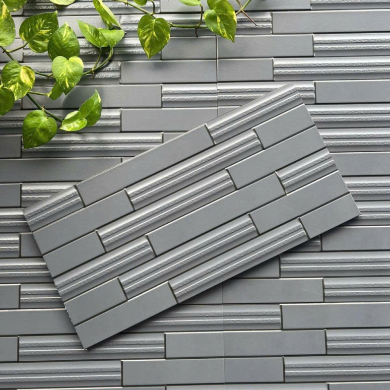 GẠCH VIỆT NHẬT 25X50CM – Xám Đá Tự Nhiên VT 3905