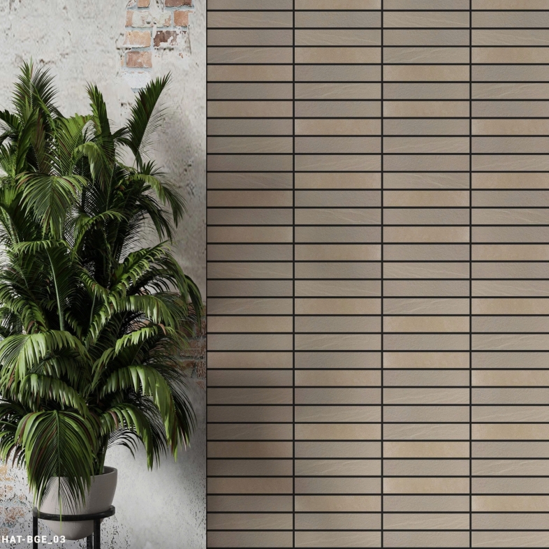 Gạch Trang Trí BGE AuroraTile Grand – Gạch Vỉ Thanh Đũa Màu Sắc Rực Rỡ Lớn 245x325mm