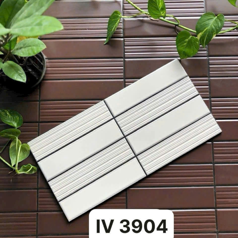 Gạch ITO 20x40cm Trắng Vân Đá Tinh Khôi IV 3904