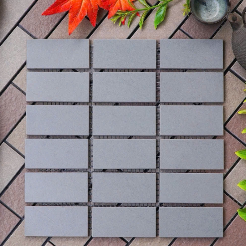 Gạch Vỉ VBK 918 Xám Sáng 300x300 – Phong Cách Hiện Đại Modern
