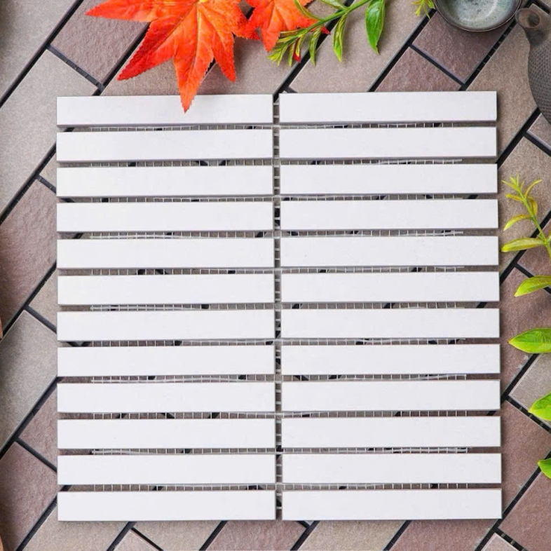 Gạch Vỉ  AEC 5502 Trắng Tối Giản 300x300 – Phong Cách Tối Giản (Minimalism)