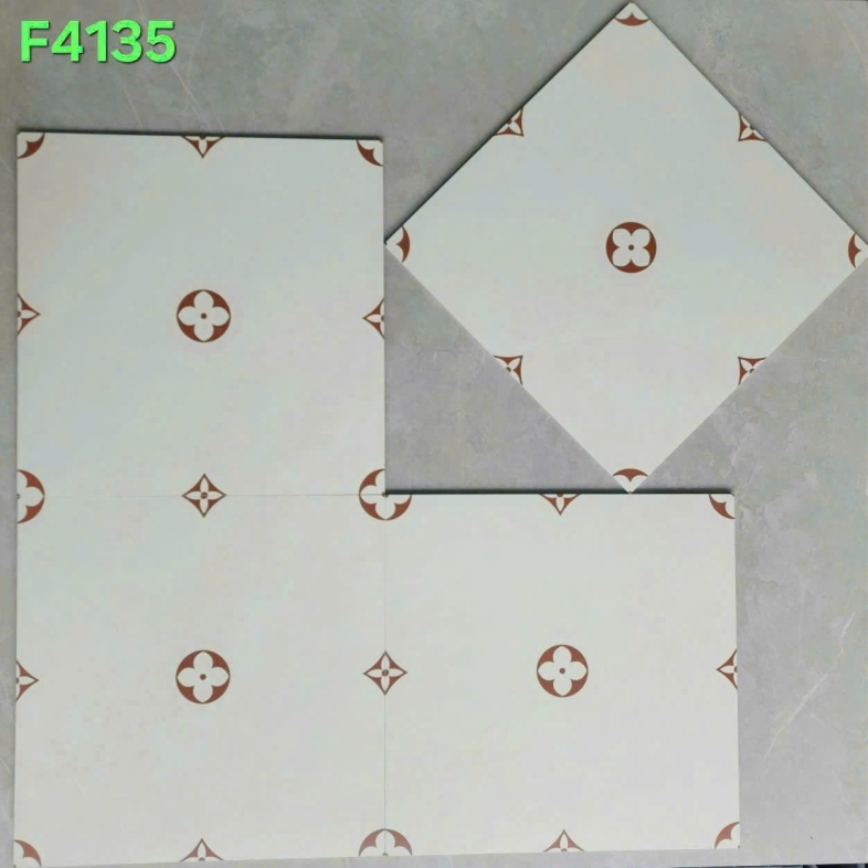 Gạch Bông 40x40cm Họa Tiết Louis Vuitton GB 4135