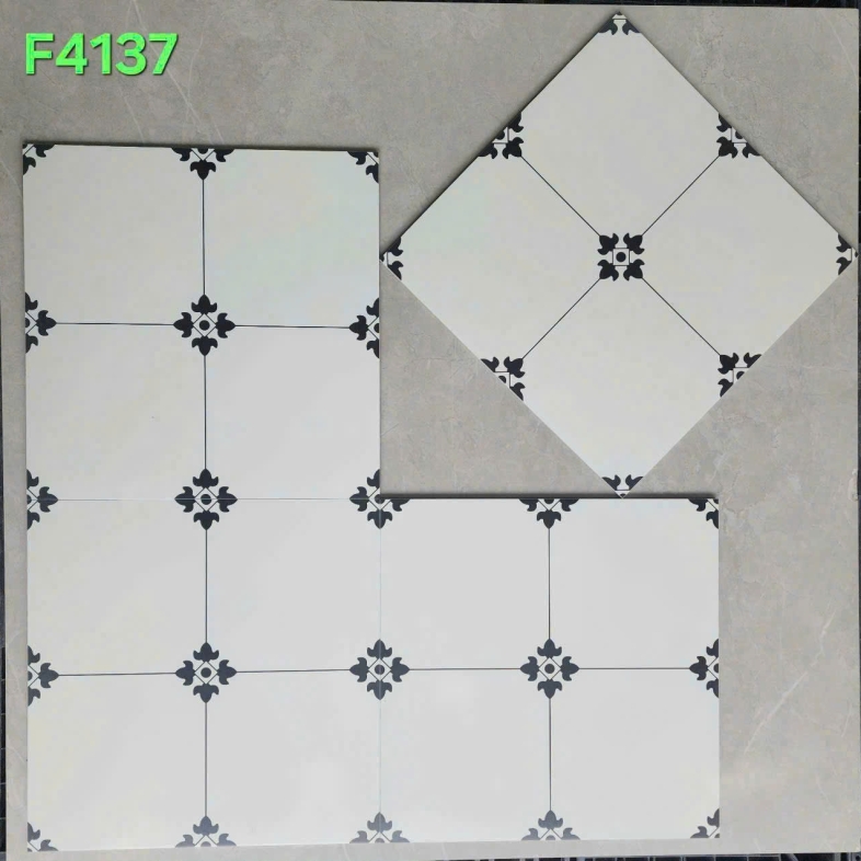 Gạch Bông 40x40cm Hoa Bách Hợp GB 4137