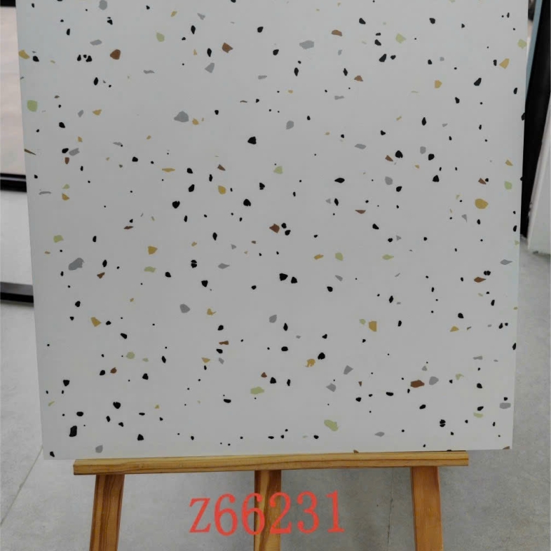 🌿 Gạch Tezzaro 60x60cm  Z66231 – Vẻ đẹp thanh khiết của đá mài hiện đại