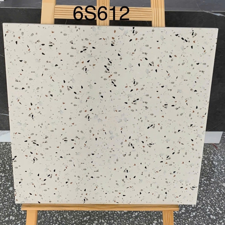 🌿 Gạch Terrazzo Porcelain BH6S612 – Tinh giản nhưng đầy phong vị