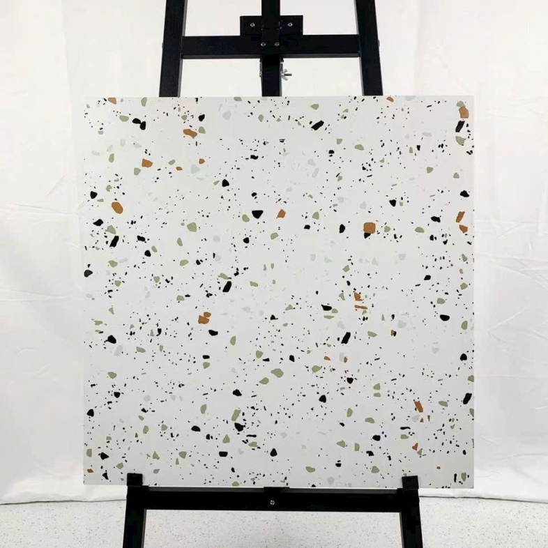 🌿 Gạch Terrazzo 60x60cm D6636 – Thanh lịch, hiện đại và đậm chất nghệ thuật