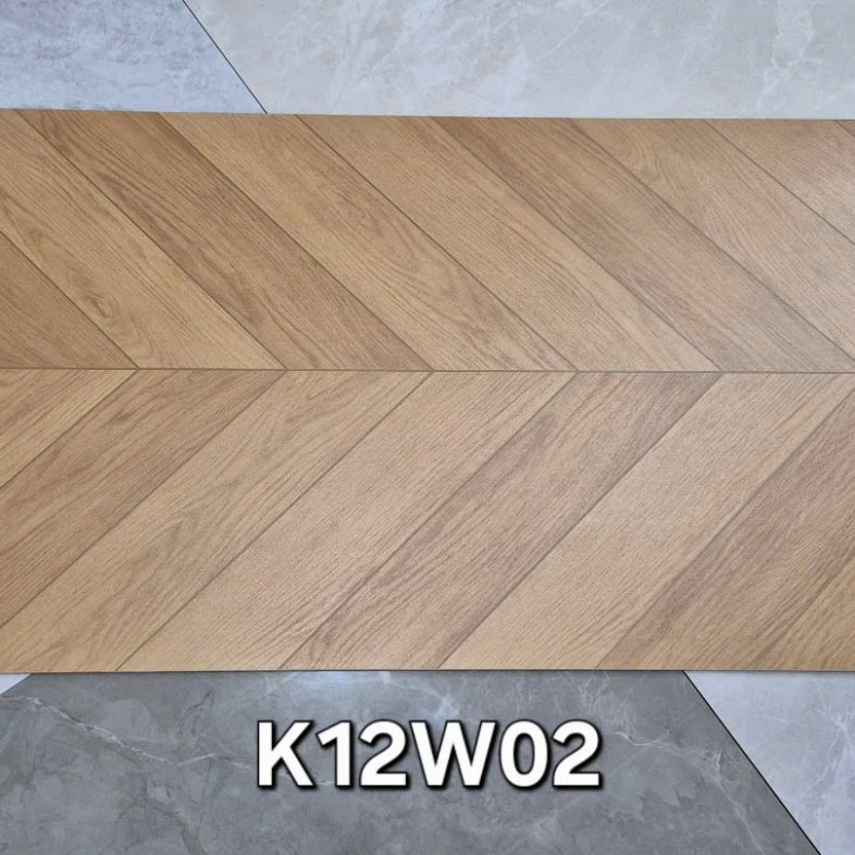 Gạch vân gỗ Antique Walnut 60x120cm K12W02  – Cổ điển sang trọng, chuẩn Indochine