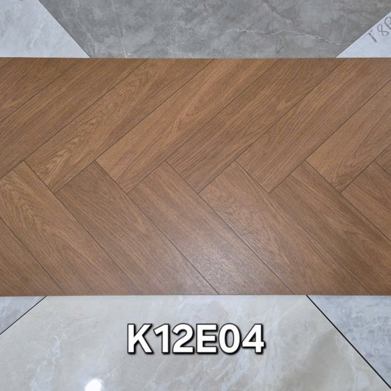 Gạch 60x120cm vân gỗ Indochine Teak K12E04   – Nâu trầm sang trọng