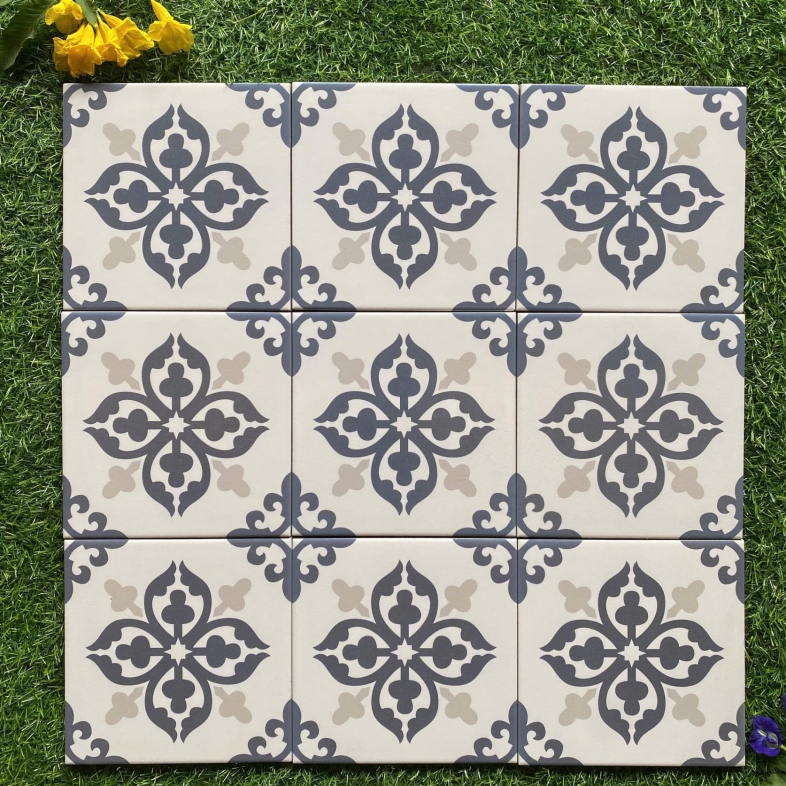 Nghệ thuật hoài cổ – Gạch bông 200x200mm Địa Trung Hải BHHOMETILES ADP14