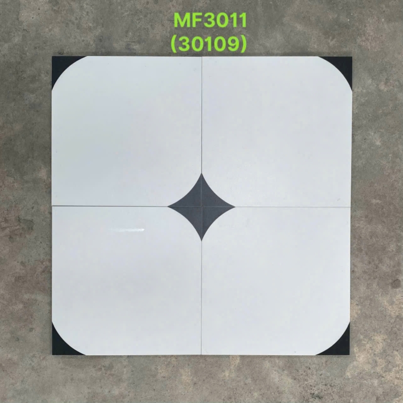 🎨 GẠCH BÔNG TỐI GIẢN 300x300mm MF3011 