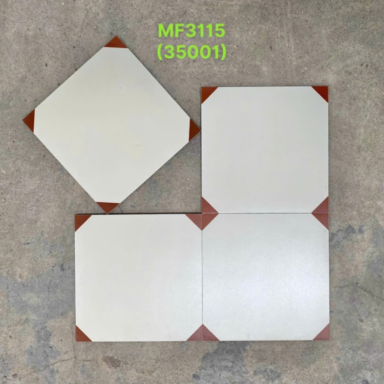 🧱 GẠCH BÔNG 300x300mm MF3115 BHHOMETILES – VẺ ĐẸP TINH GIẢN CỦA CỔ ĐIỂN