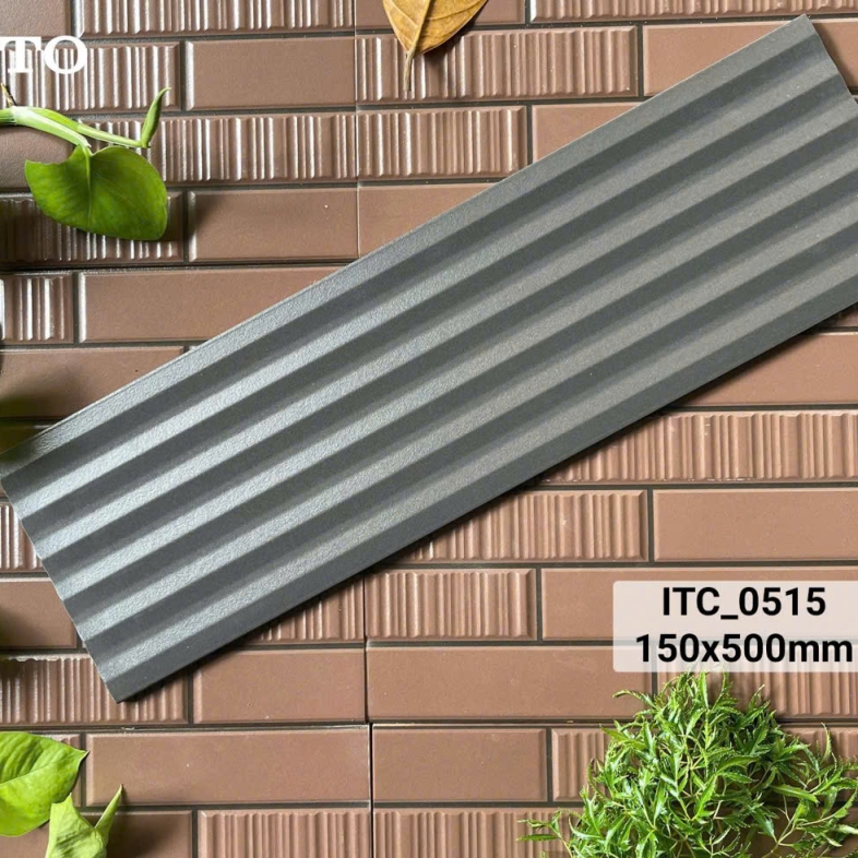 Gạch Trang Trí 15x50cm ITO ITC_0515 – Tĩnh lặng trong gam xám hiện đại