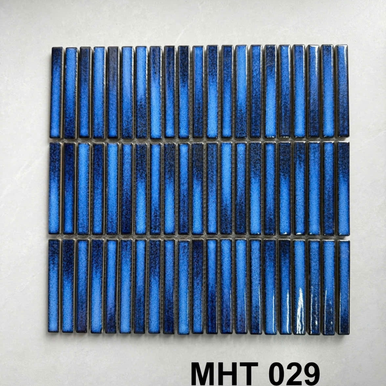 💎 GẠCH MOSAIC MHT 029 – SẮC XANH COBALT HUYỀN ẢO BHHOMETILES