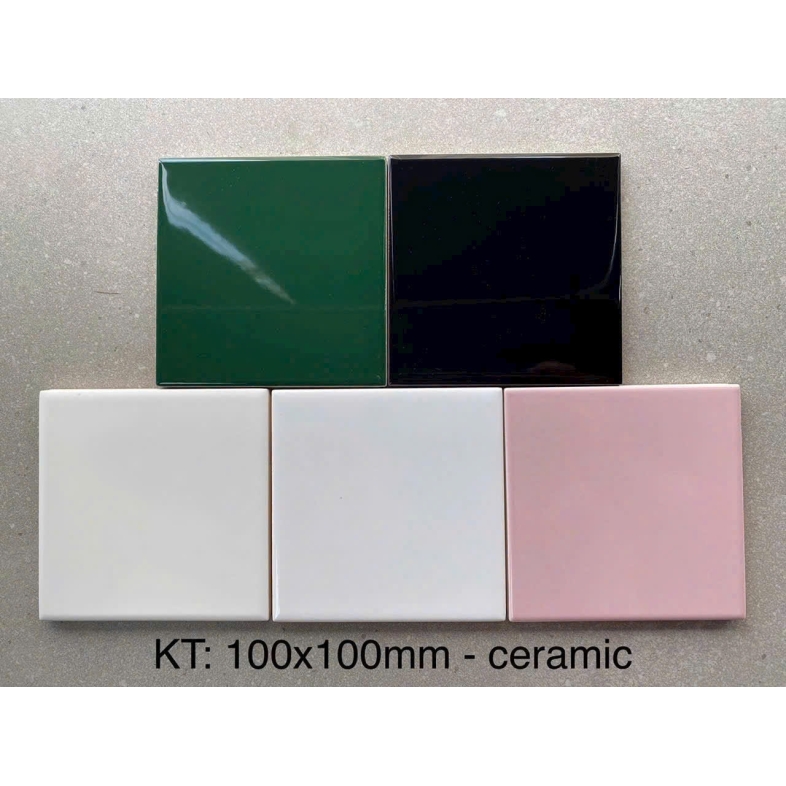 ✨ GẠCH THẺ 10×10CM BHHOMETILES – BỀ MẶT BÓNG, MÀU SẮC CÓ GU