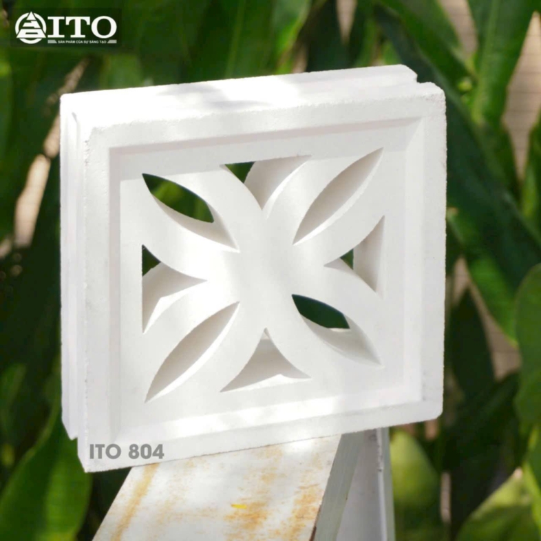 Gạch Bông Gió Ito 804 – Vẻ Đẹp Tối Giản Dành Cho Những Công Trình Có Gu Bhhometiles