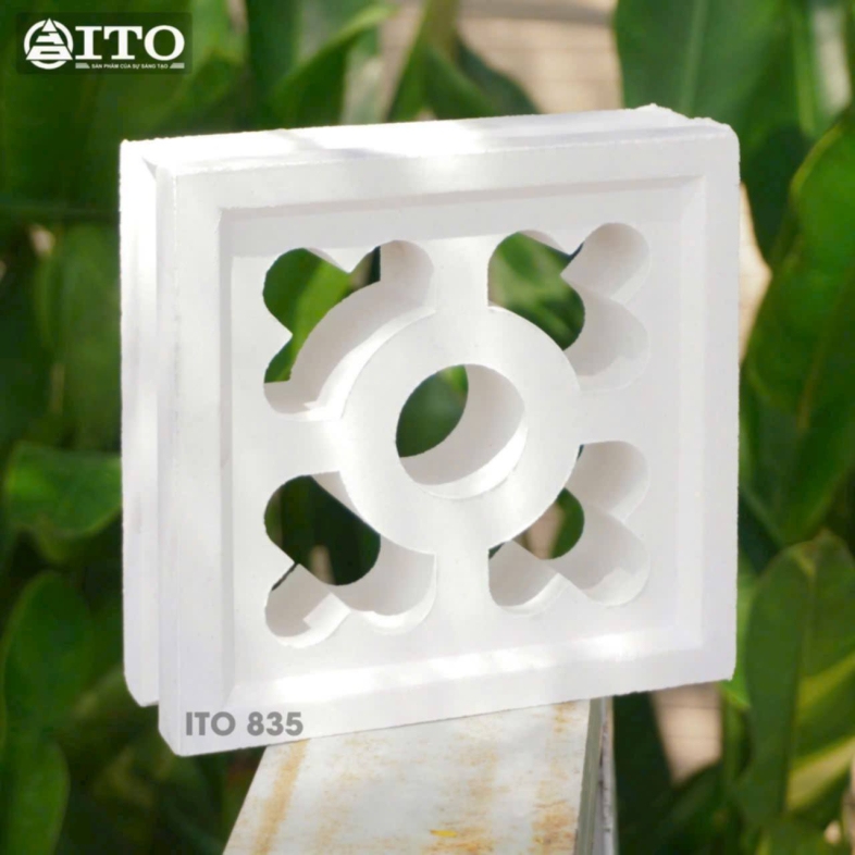 Gạch Bông Gió Ito 835 – Vẻ Đẹp Mềm Mại Từ Chất Liệu Xanh Hiện Đại Bhhometiles